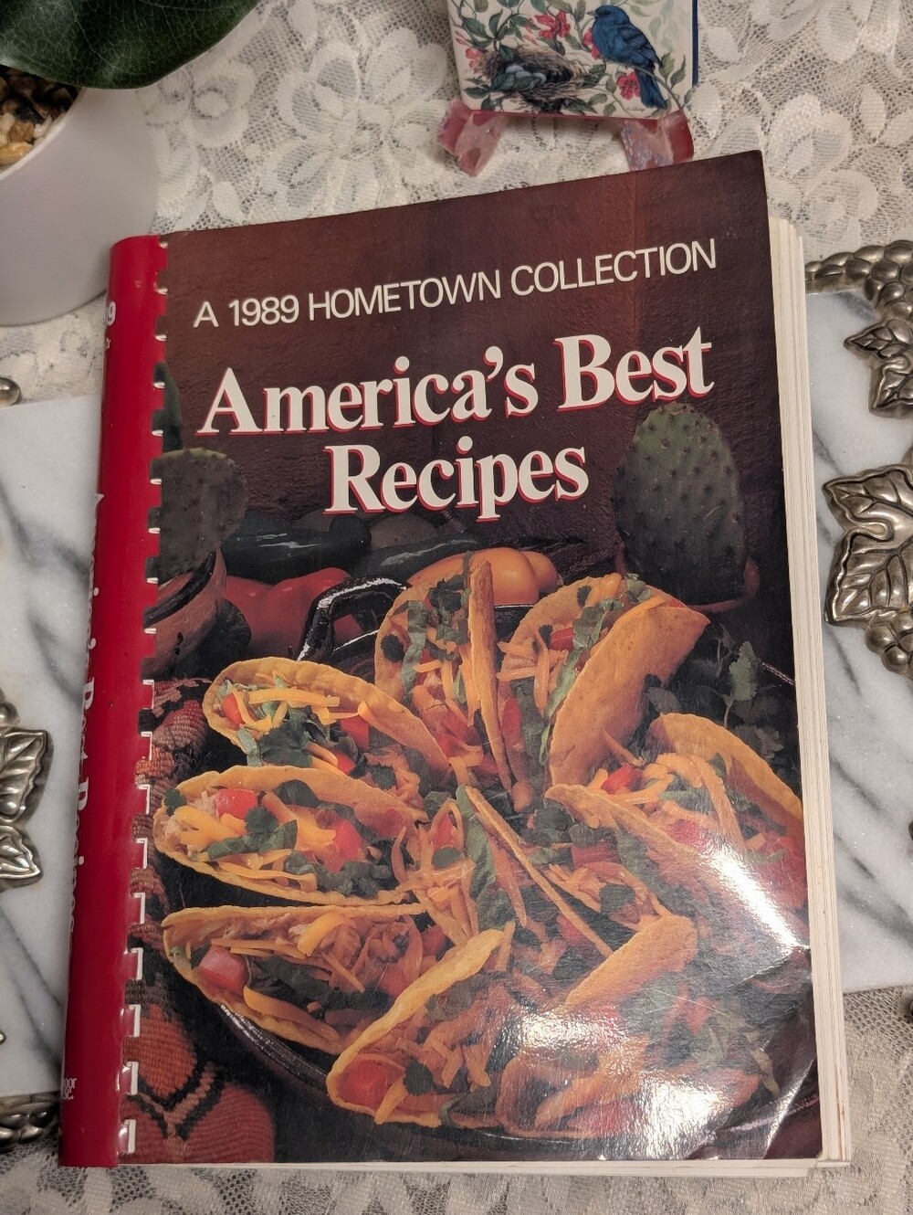 Vintage 1989 America's Best Recipes Spiral Cookbook